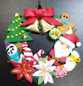 樹脂粘土で作る季節の飾り