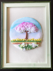 樹脂粘土で作る季節の飾り